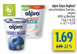 diska alpro Soya-Joghurt Angebot