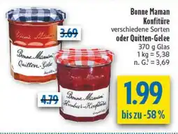 diska Bonne Maman Konfitüre oder Quitten-Gelee Angebot