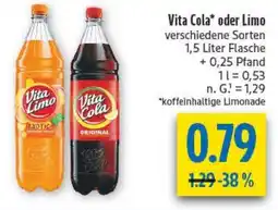 diska Vita Cola oder Limo Angebot