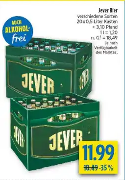 diska Jever Bier Angebot