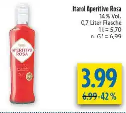 diska Itarol Aperitivo Rosa Angebot