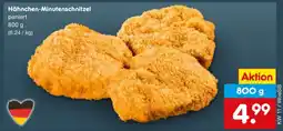 Netto Marken-Discount Hähnchen-Minuten-schnitzel Angebot
