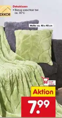 Netto Marken-Discount Dekokissen Angebot