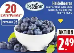 Edeka SanLucar Heidelbeeren Angebot