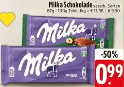 Edeka Milka Schokolade Angebot