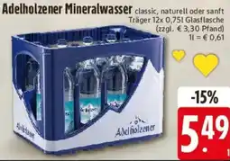 Edeka Adelholzener Mineralwasser Angebot