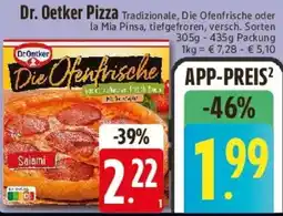 E-Center Dr. Oetker Pizza Angebot