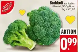 E-Center GUT & GÜNSTIG Brokkoli Angebot
