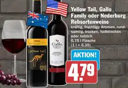 AEZ Yellow Tail, Gallo Family oder Nederburg Rebsortenweine Angebot