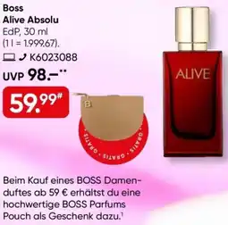 Galeria Boss Alive Absolu EdP Angebot