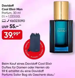 Galeria Davidoff Cool Elixir Man Parfum Angebot