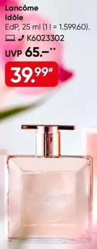Galeria Lancôme Idôle EdP Angebot