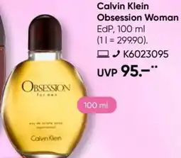 Galeria Calvin Klein Obsession Woman EdP Angebot