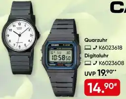 Galeria CASIO Quarzuhr oder Digitaluhr Angebot