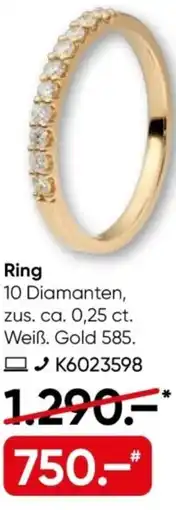 Galeria MONCARA Ring Angebot