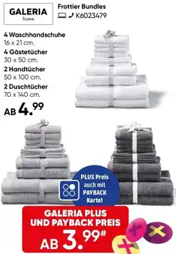 Galeria GALERIA home Frottier Bundles Angebot