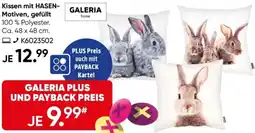 Galeria GALERIA home Kissen mit HASEN Motiven, gefüllt Angebot