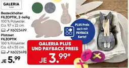 Galeria GALERIA home Besteckhalter FILZOPTIK, 2-teilig Angebot