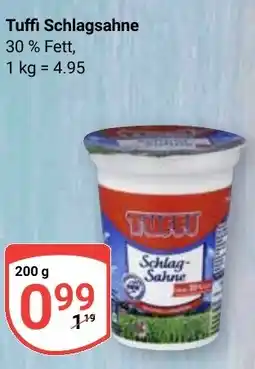 Globus Tuffi Schlagsahne Angebot