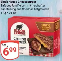 Globus Block House Cheeseburger Angebot