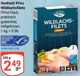 Globus Seafood 4You Wildlachsfilets Angebot
