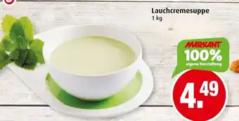 Markant Lauchcremesuppe 1kg Angebot