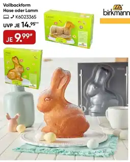 Galeria birkmann Vollbackform Hase oder Lamm Angebot