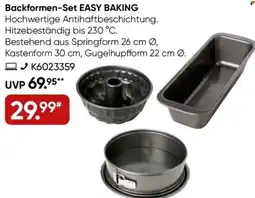 Galeria Backformen-Set EASY BAKING Angebot