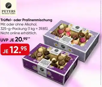 PETERS Trüffel- oder Pralinenmischung
