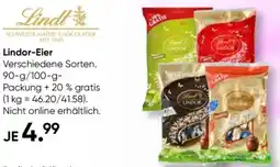 Galeria Lindt Lindor-Eier Angebot
