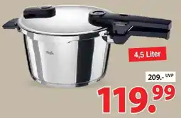 Zurbrüggen Fissler Schnellkochtopf Vitaquick Angebot