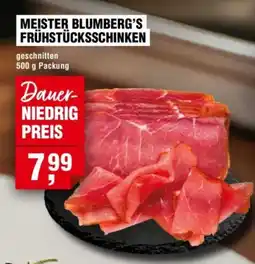 Handelshof MEISTER BLUMBERG'S FRÜHSTÜCKSSCHINKEN Angebot