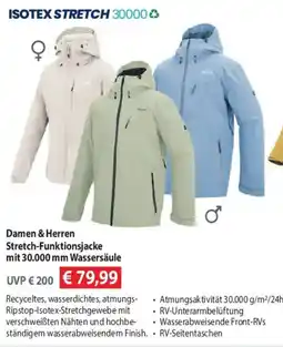 Mountain Sports Outlet ISOTEX STRETCH 30000 Damen & Herren Stretch-Funktionsjacke Angebot