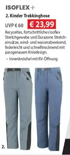 Mountain Sports Outlet ISOFLEX+ Kinder Trekkinghose Angebot