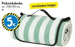TEDi Picknickdecke Angebot