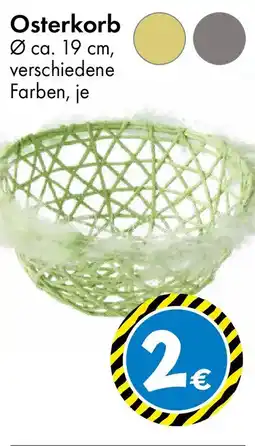 TEDi Osterkorb Angebot