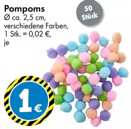 TEDi Pompoms Angebot