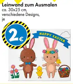 TEDi Leinwand zum Ausmalen Angebot