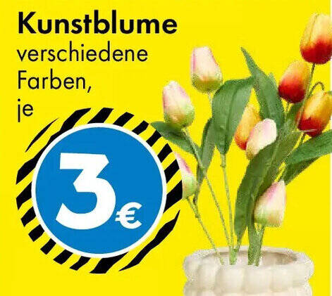 Kunstblume Angebot bei TEDi