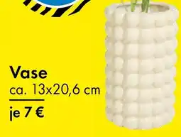 TEDi Vase ca. 13x20,6 cm Angebot