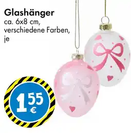 TEDi Glashänger ca. 6x8 cm Angebot