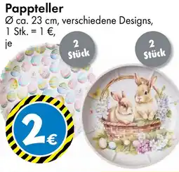 TEDi Pappteller Angebot