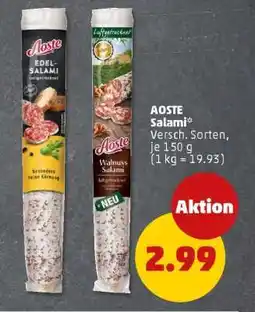 PENNY Aoste Salami Angebot