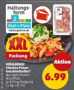 PENNY MÜHLENHOF Frisches Puten-Geschnetzeltes Angebot