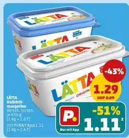 PENNY Lätta Halbfettmargarine Angebot