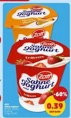 PENNY ZOTT Sahne-Joghurt Angebot