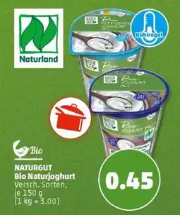 PENNY NATURGUT Bio Naturjoghurt Angebot