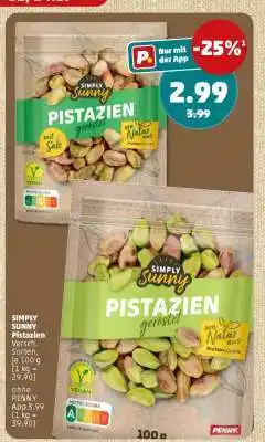 PENNY SIMPLY SUNNY Pistazien Angebot