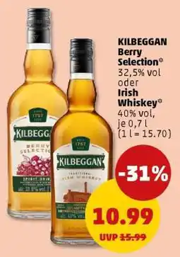 PENNY KILBEGGAN Berry Selection oder Irish Whiskey Angebot