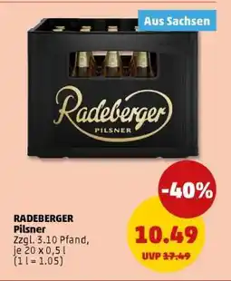 PENNY Radeberger Pilsner Angebot